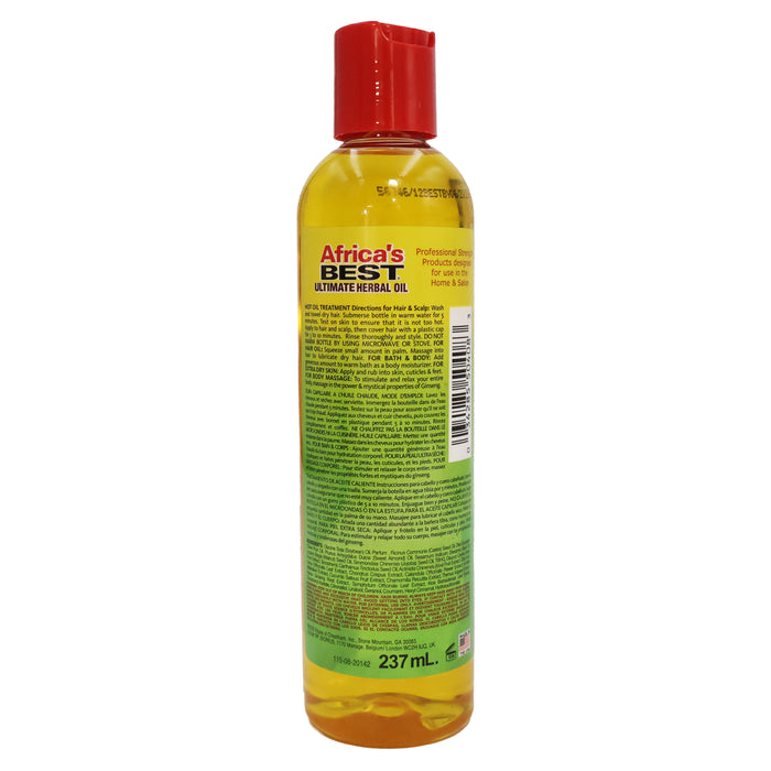 Africa's Best Ultimate Herbal Oil, 8 Oz.