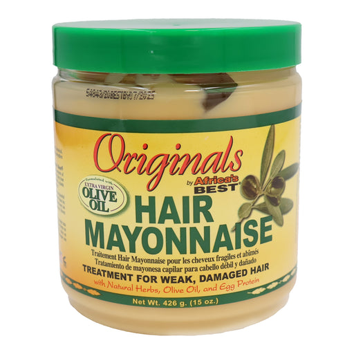 Africa's Best Organic Olive Oil Hair Mayonnaise, 15 Oz.