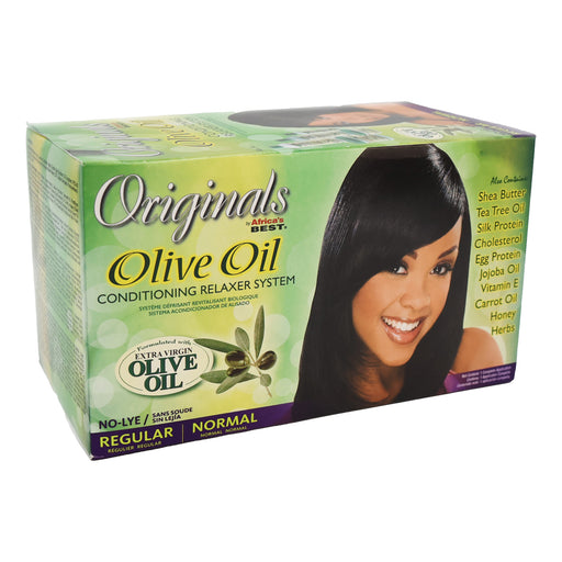 Africa's Best Organic Olive Oil Relaxer No Lye