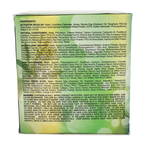 Africa's Best Organic Olive Oil Relaxer No Lye