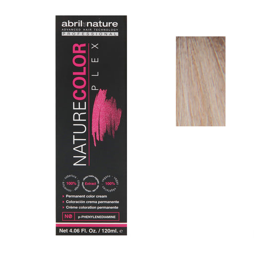 Abril Nature Plex Color 10.12N ,Warm Beige Brown,Brown,4.05 Oz.