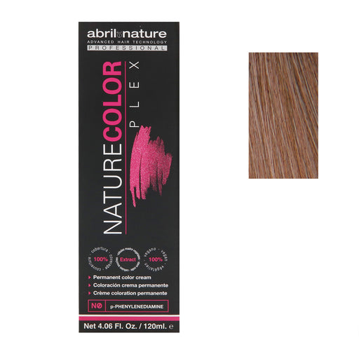 Abril Nature Plex Color 7.12N ,Warm Beige Brown,Brown,4.05 Oz.