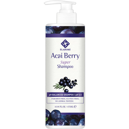 Elabore Acai Berry Shampoo/pH 5.5 16.9 Oz.