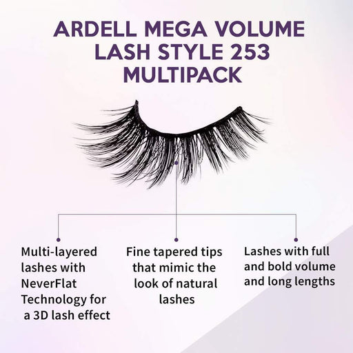 Ardell Lashes Mega Volume 253 Black