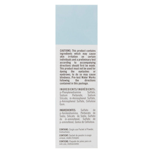 Waterworks Hair Color, 27 Natural Light Brown, 0.21 Oz.