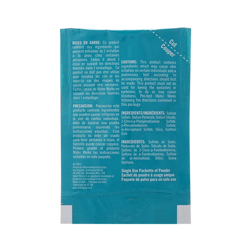 Water Works Hair Color, 25 Coffee Brown 0.21 Oz.
