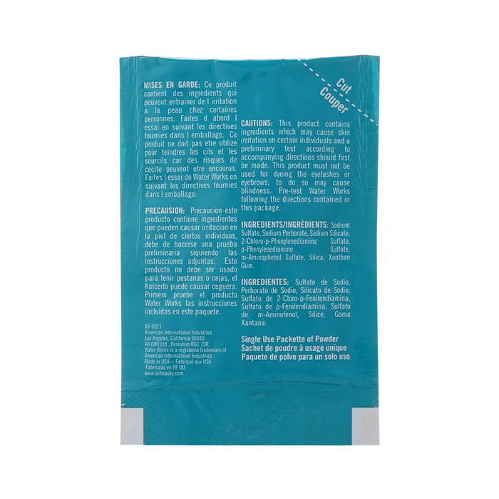 Water Works Hair Color, 25 Coffee Brown 0.21 Oz.