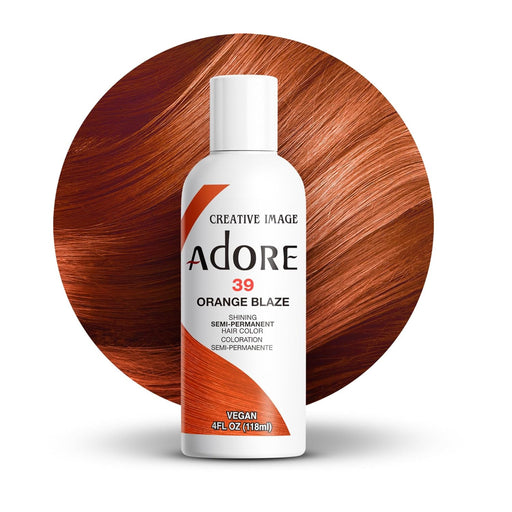 Adore Semi Permanent Hair Color,Orange Blaze,39