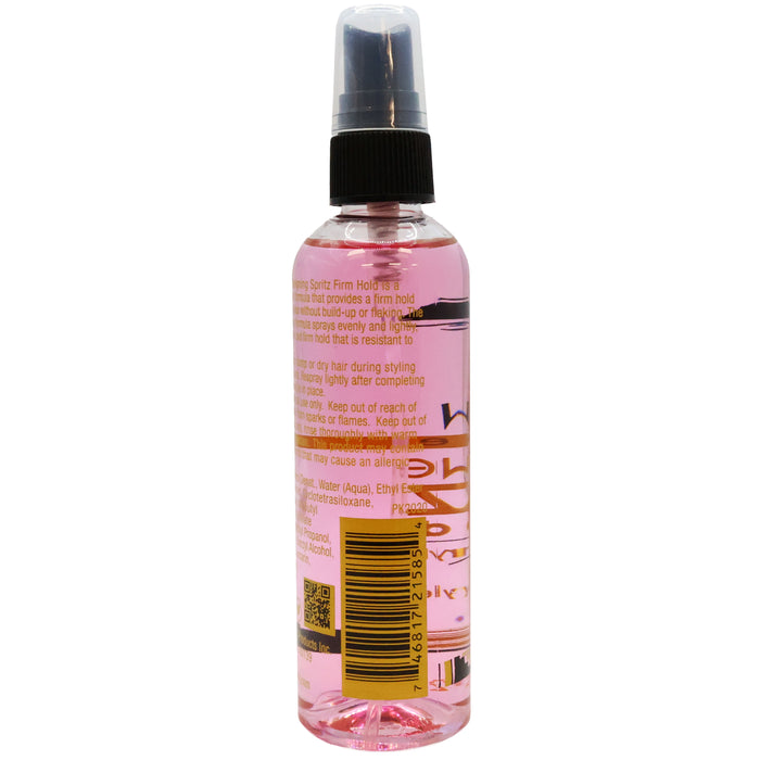 African Essence Designing Spritz Firm Hold Pink, 4 Oz.