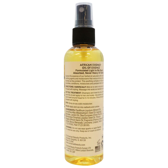 African Essence Oil Of Essence Natural Herbal Hair Oil 4 Oz.