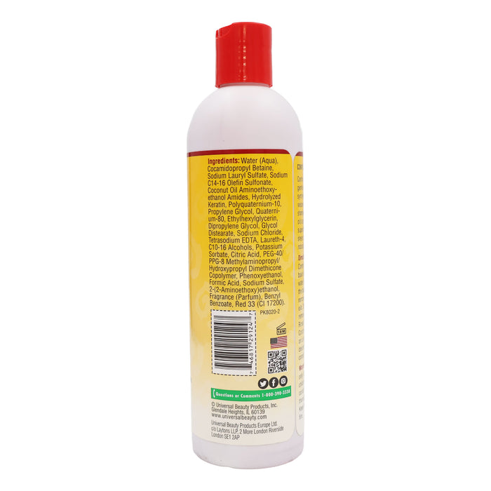 African Essence Control Wig Shampoo For Human And Synthetic Hair, 12 Oz