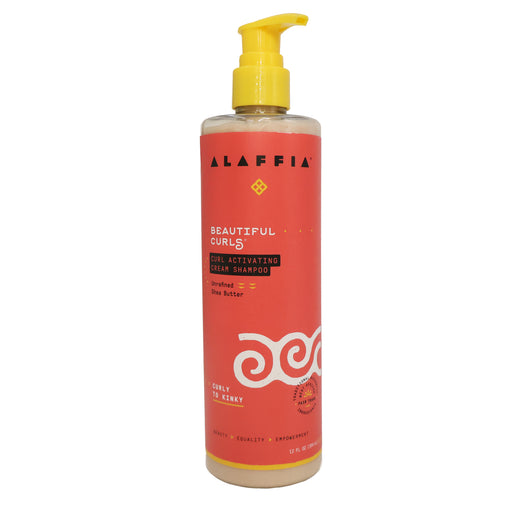 Alaffia Beautiful Curls Curl Cream Shampoo, 12 Oz.