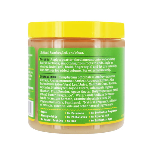 Alaffia Beautiful Curls Curl Control Custard, 8 Oz.