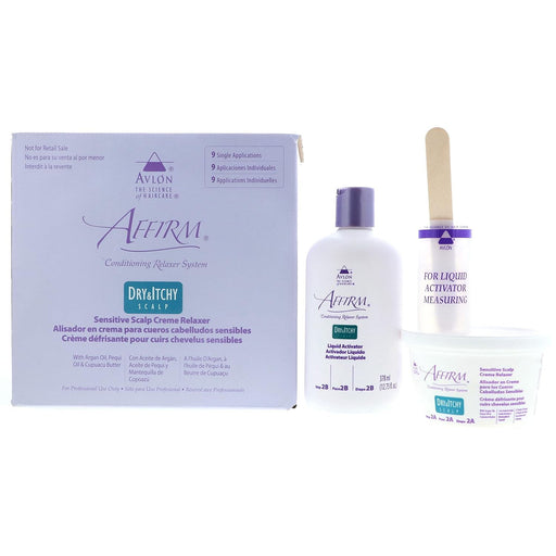 Affirm Dry & Itch Relaxer Kit 9 Pack