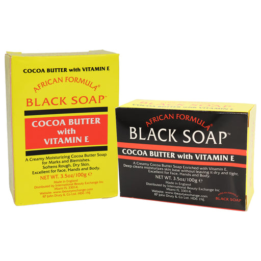 African Formula Soap Cocoa Butter with Vitamin E, 3.5 Oz.