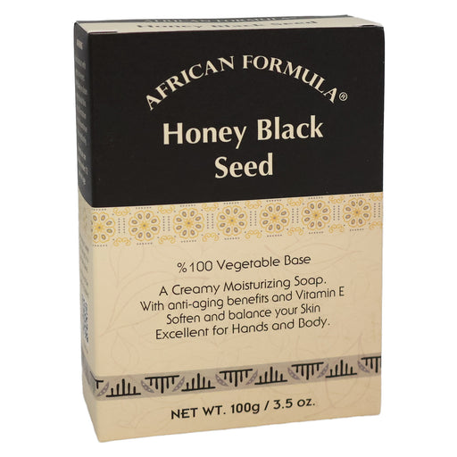 African Formula Soap Honey Black Seed, 3.5 Oz.