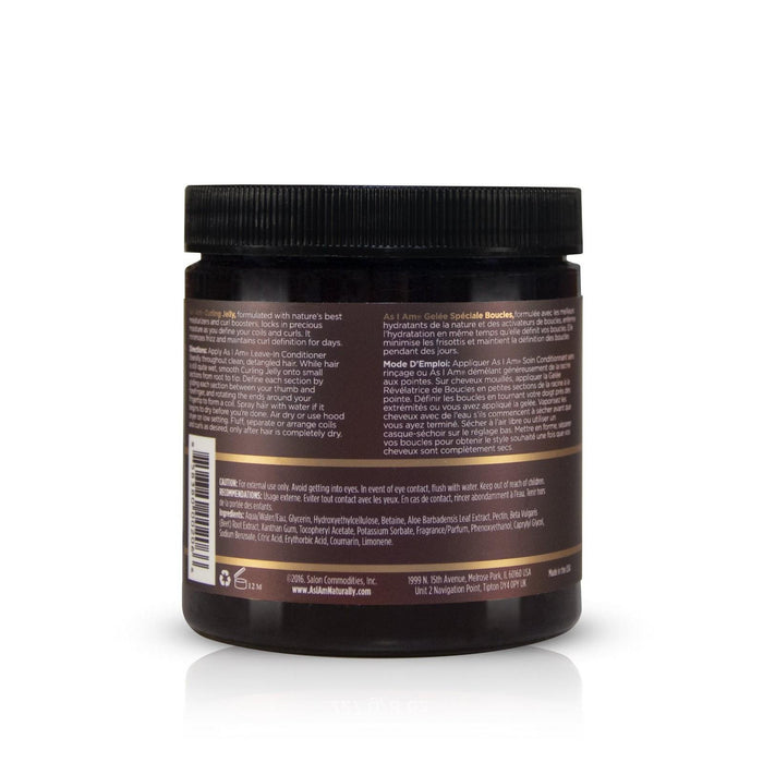 As I Am Curling Jelly Coil and Curl Definer, 8 Oz.