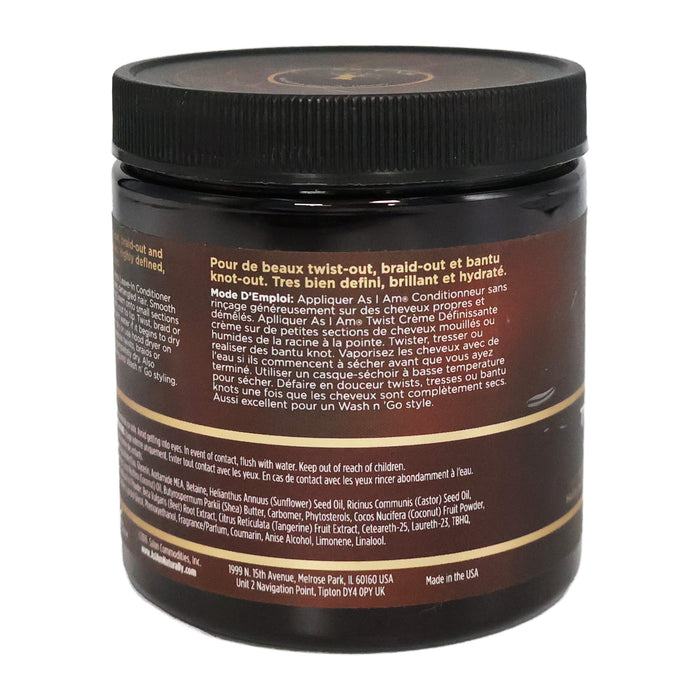 As I Am Twist Defining Cream, 8 Oz.