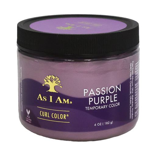 As I Am Curl Color Temporary Color Gel, Passion Purple, 6 oz