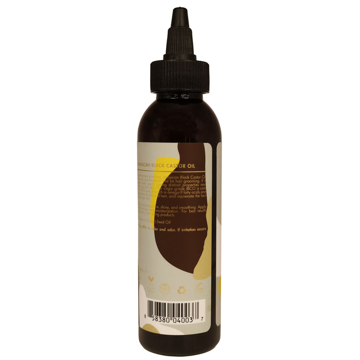 As I Am Pure Oils Virgin Jamaican Black Castor Oil, 4 Oz.
