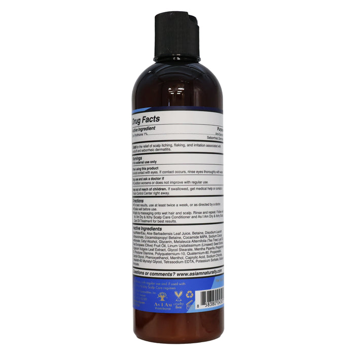 As I am Dry and Itchy Scalp Care Shampoo, 12 Oz.