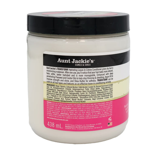 Aunt Jackie's Transform Hydrating Leave-in Conditioner, 15 Oz.