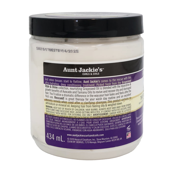 Aunt Jackie's Rescued Thirst Quenching Recovery Conditioner, 15 Oz
