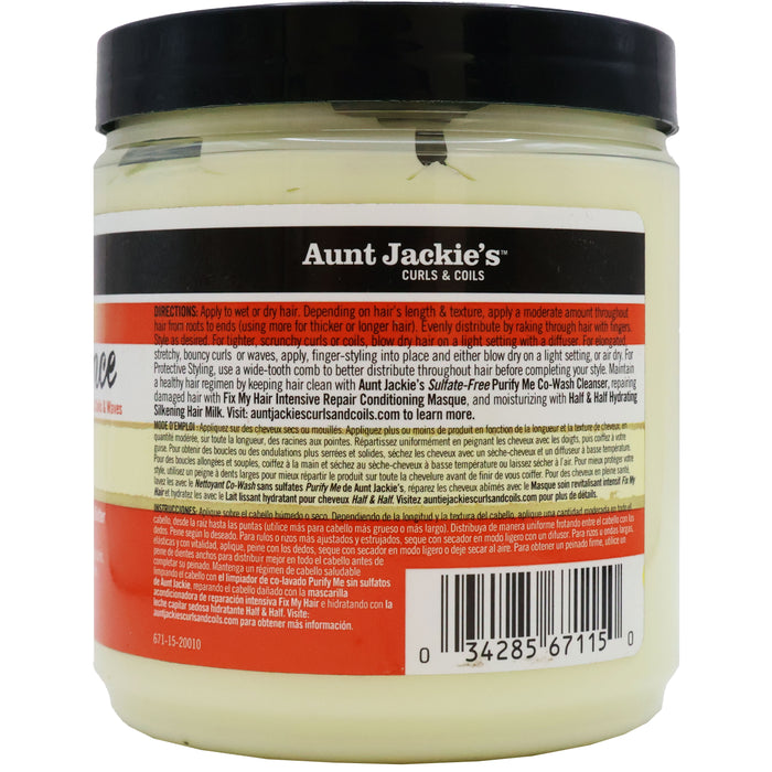 Aunt Jackies Curl Manetenance Defng Curl Whip, 15 Oz.