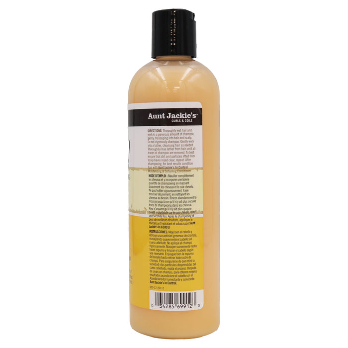 Aunt Jackies Oh So Clean Moistsoft Shampoo, 12 Oz
