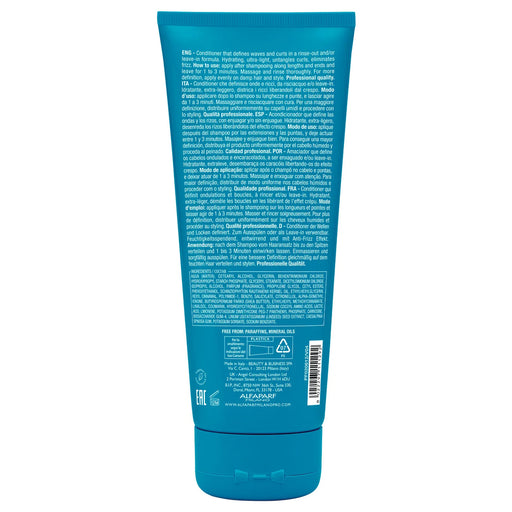 Alfaparf Curls Enhancing Conditioner, 6.75 oz/200ml