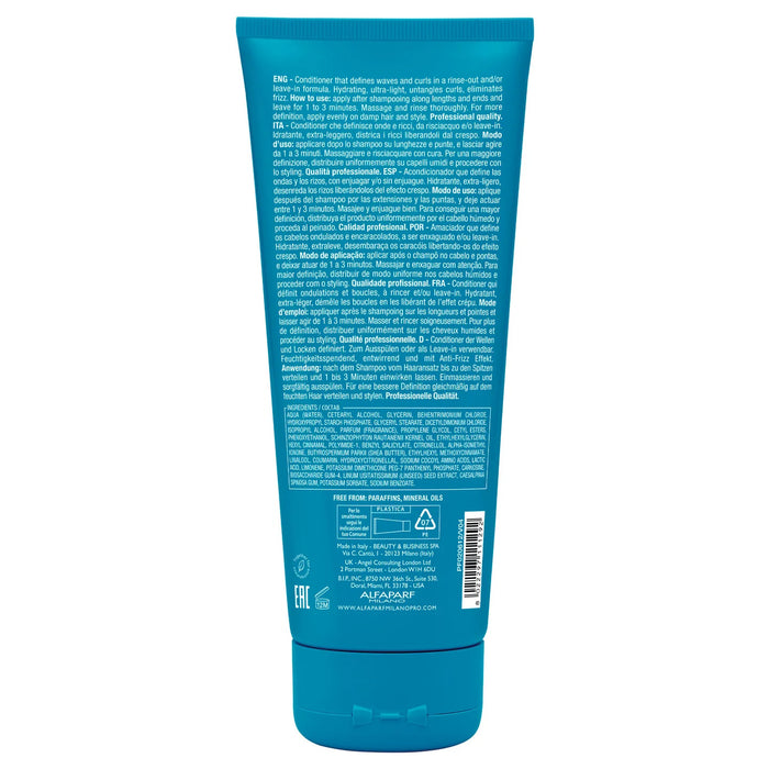 Alfaparf Curls Enhancing Conditioner, 6.75 oz/200ml