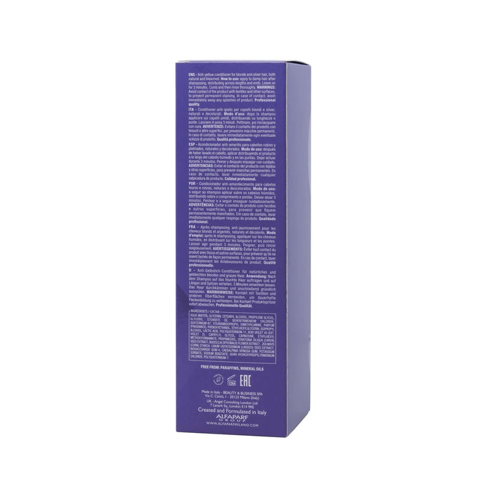ALFAPARF SUBLIME Blonde Anti-Yellow Conditioner, 6.76oz