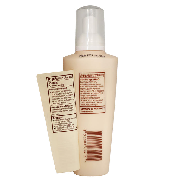 Ambi Even Clear Foaming Cleanser, 6 Oz.
