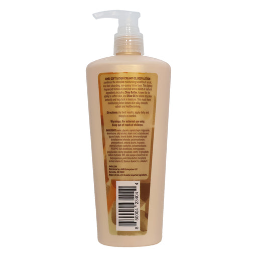 Ambi Soft Even Creamy Oil Body Lotion, 12 Oz.