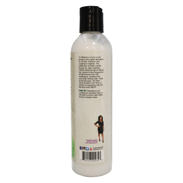 Alikay Naturals Cowash Me Cleansing Conditioner For Kinky, Curly and Wavy, Straight Hair, 8 Oz