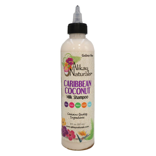 Alikay Naturals Caribbean Coconut Milk Shampoo, 8 Oz.