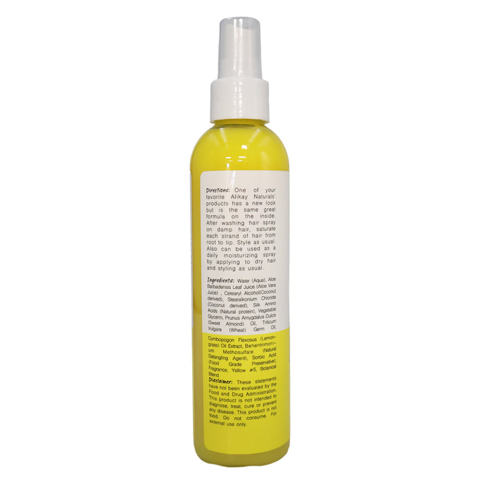 Alikay Naturals Lemongrass Leave-In Conditioner, 8 Oz