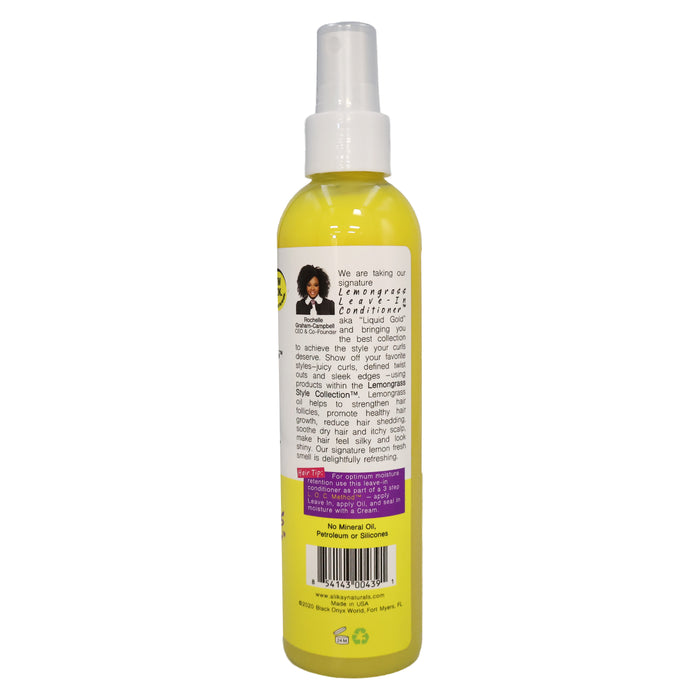 Alikay Naturals Lemongrass Leave-In Conditioner, 8 Oz