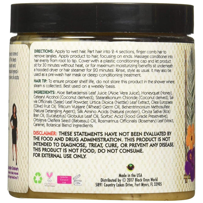 Alikay Naturals Honey and Sage Deep Conditioner, 8 Oz