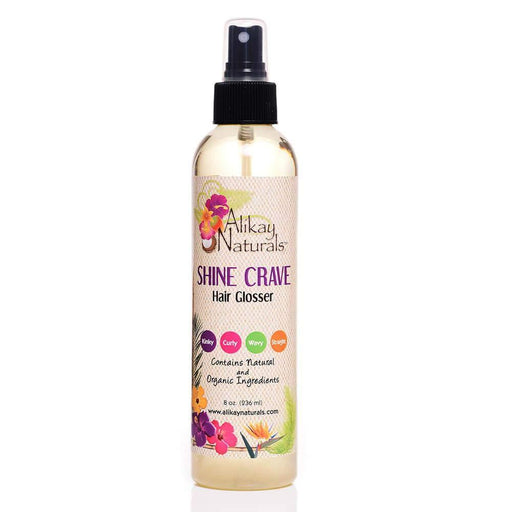Alikay Naturals Shine Crave Hair Glosser, 8 Oz