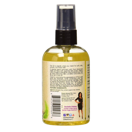 Alikay Naturals Silkener, Glazed Argan Oil, 4 Oz