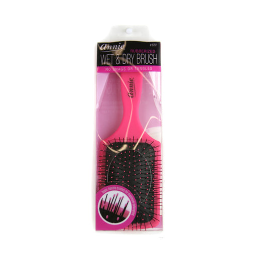 Annie Wet & Dry Rubberized Brush Pink