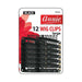 Annie 12 Wig Clips Large Black