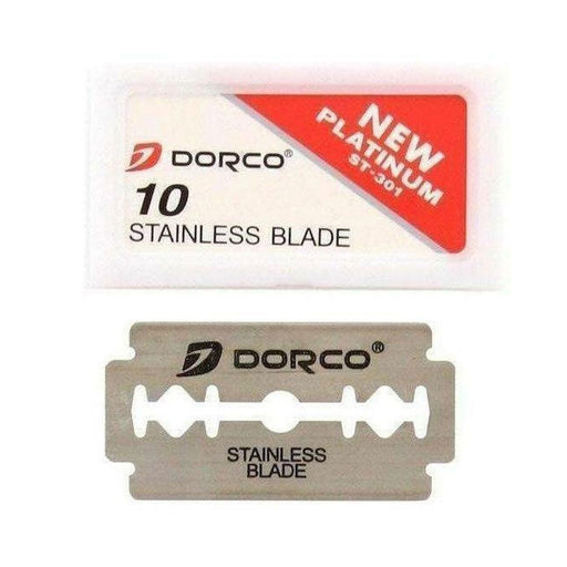 Annie Platinum Stainless Double Edge Razor Blades, 10/PK