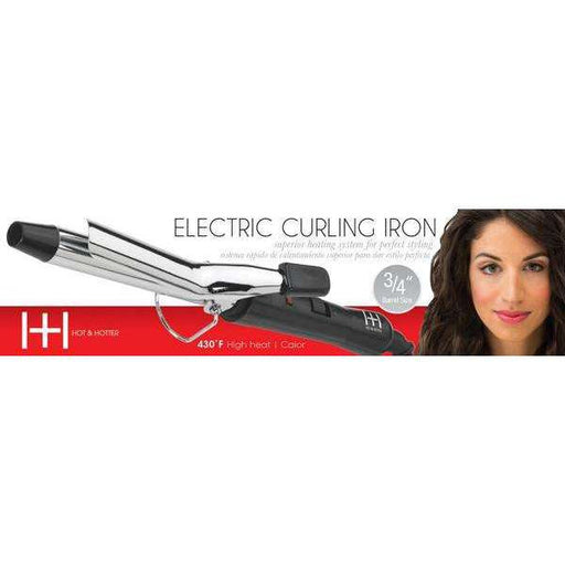 Hot and Hotter Electric Curling Iron, 3/4"