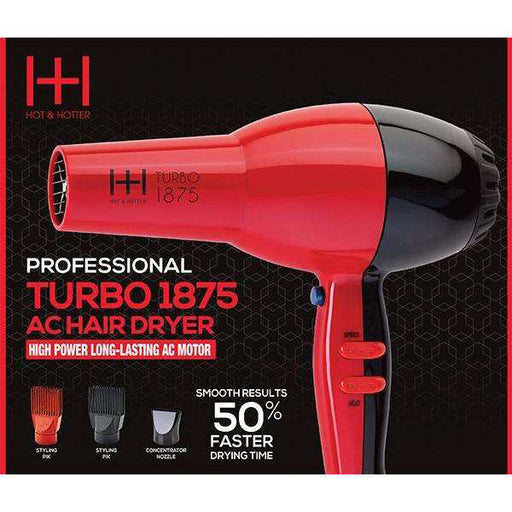 Hot  Hotter Turbo AC Professional Hair Dryer