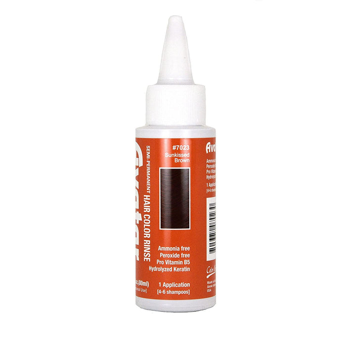 Avatar Classic Semi Permanent Hair Color Sunkissed Brown, 2.8 Oz.