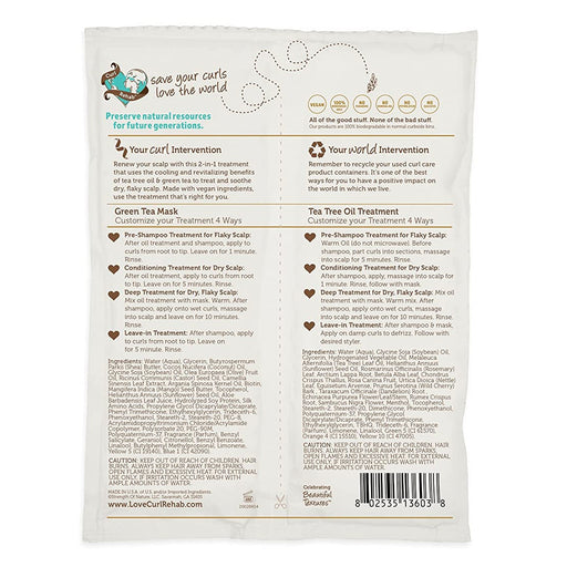 Curl Rehab Dry Scalp 2 in 1 Soothing Treatment, 2.4 Oz
