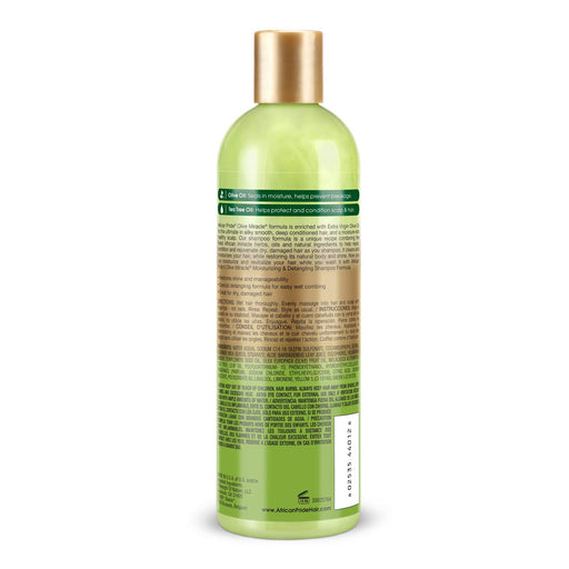 African Pride Olive Miracle 2 In 1 Shampoo Conditioner 12 Oz.