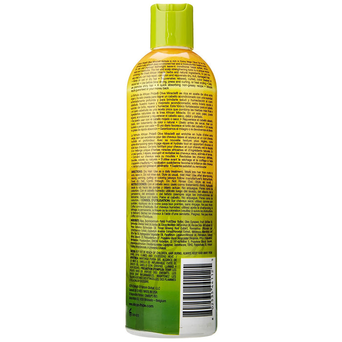 African Pride Olive Miracle Leave In Conditioner, 12 Oz